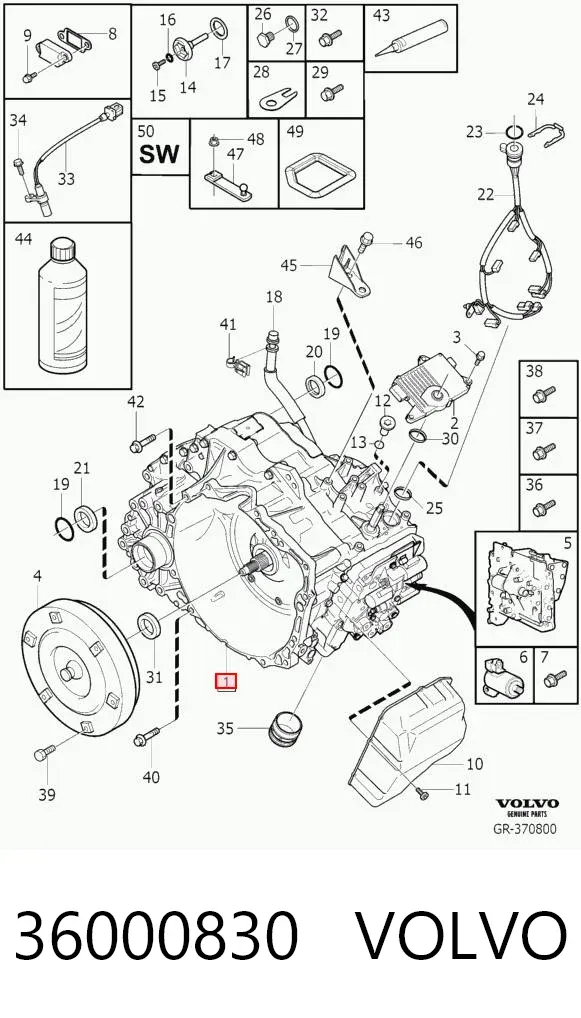 АКПП 36000830 Volvo
