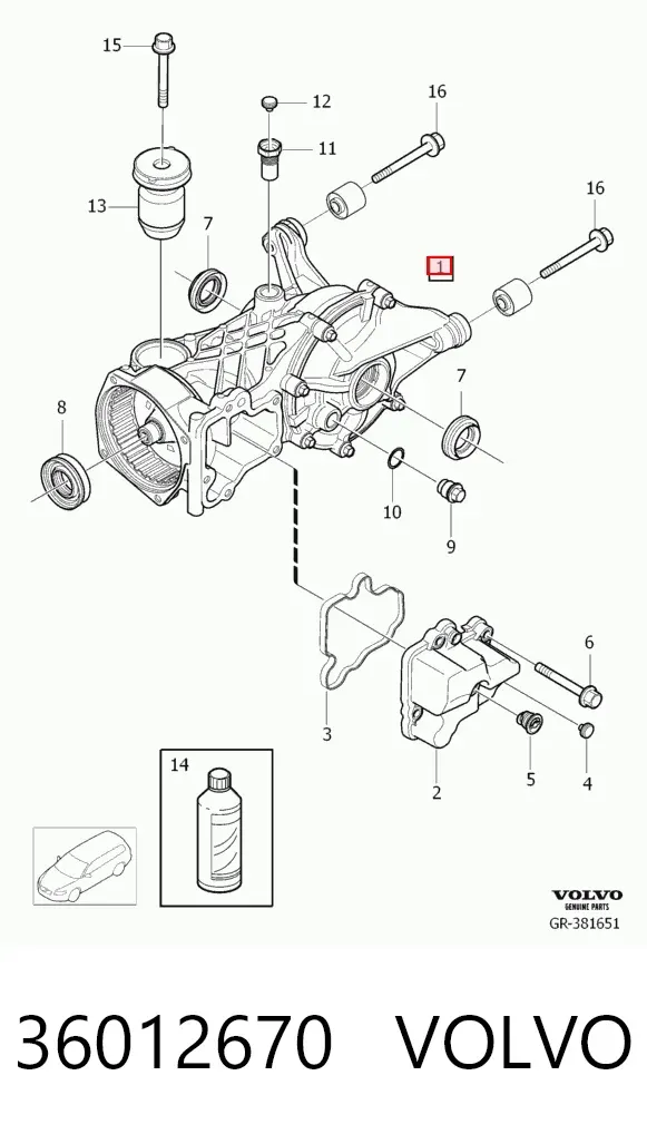  36012670 Volvo