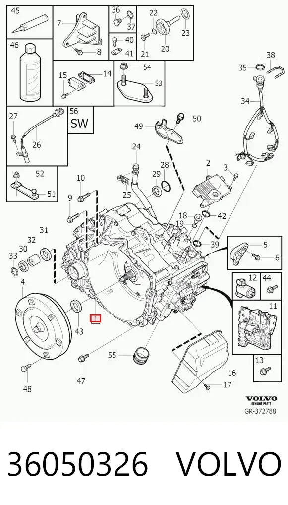 АКПП 36050326 Volvo