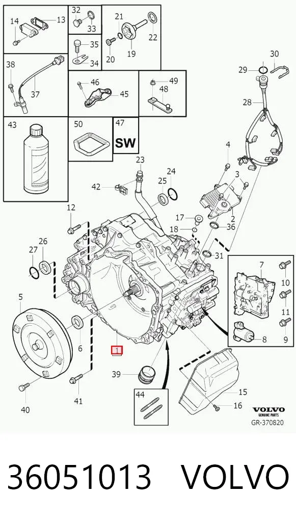 АКПП 36051013 Volvo