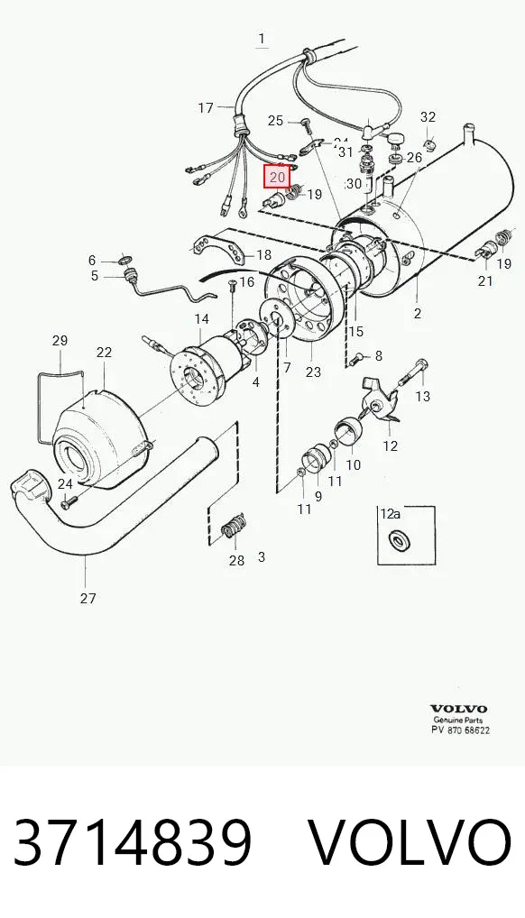  3714839 Volvo