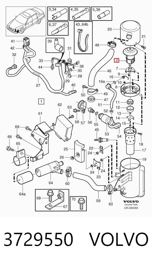  3729550 Volvo