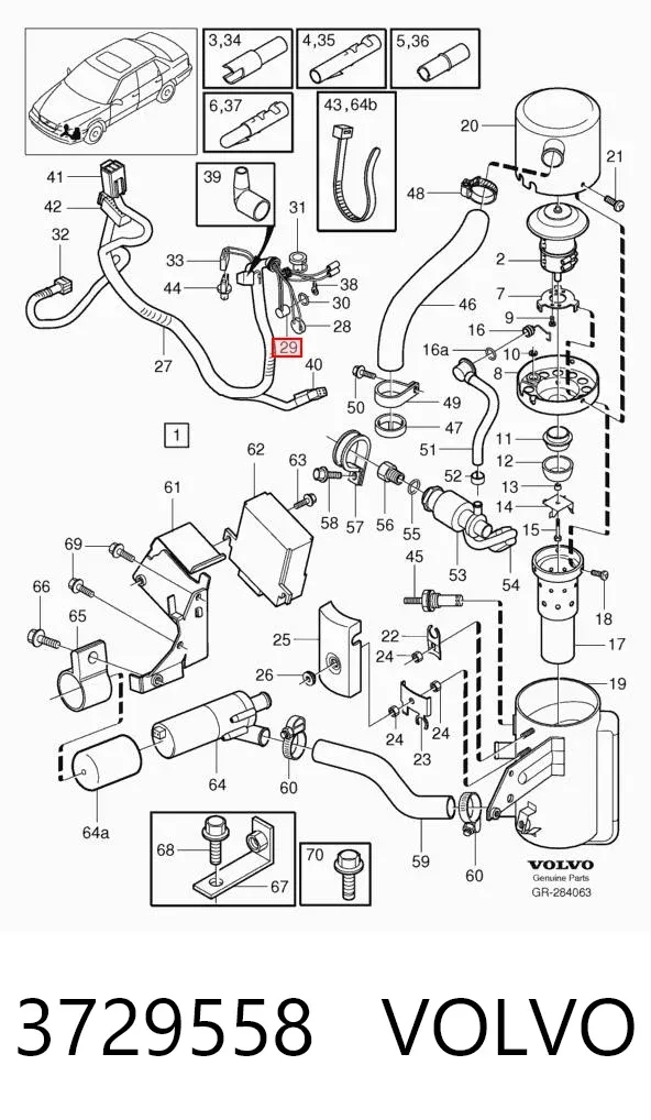  3729558 Volvo