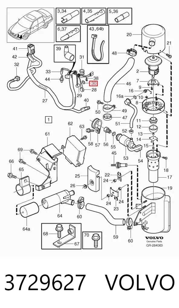  3729627 Volvo