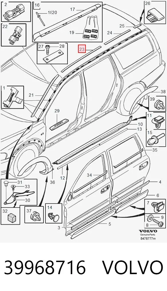  39968716 Volvo