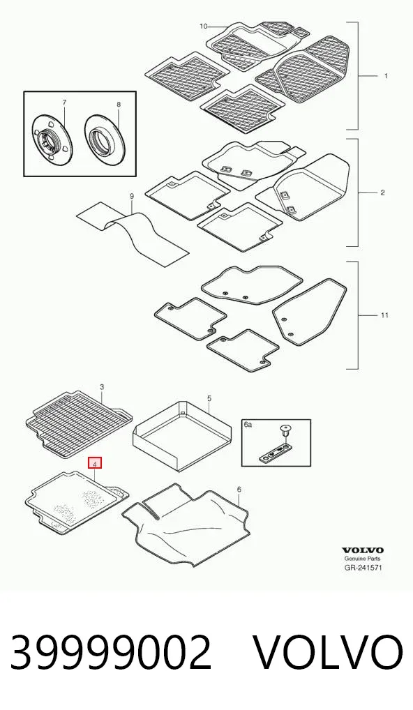  39999002 Volvo