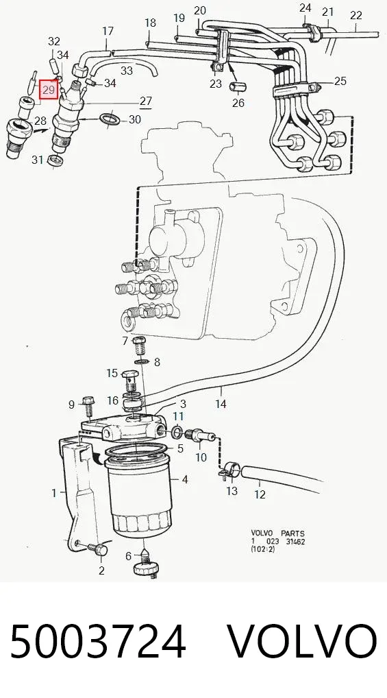 Топливные форсунки KCA30SD274 Bosch