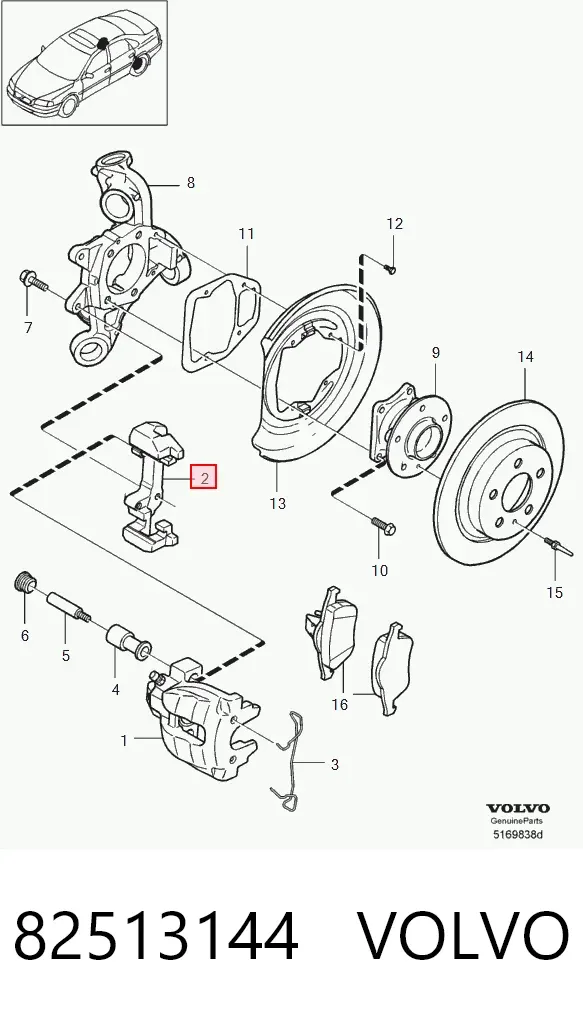  82513144 Volvo