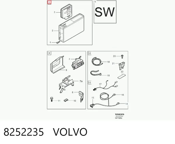  8252235 Volvo