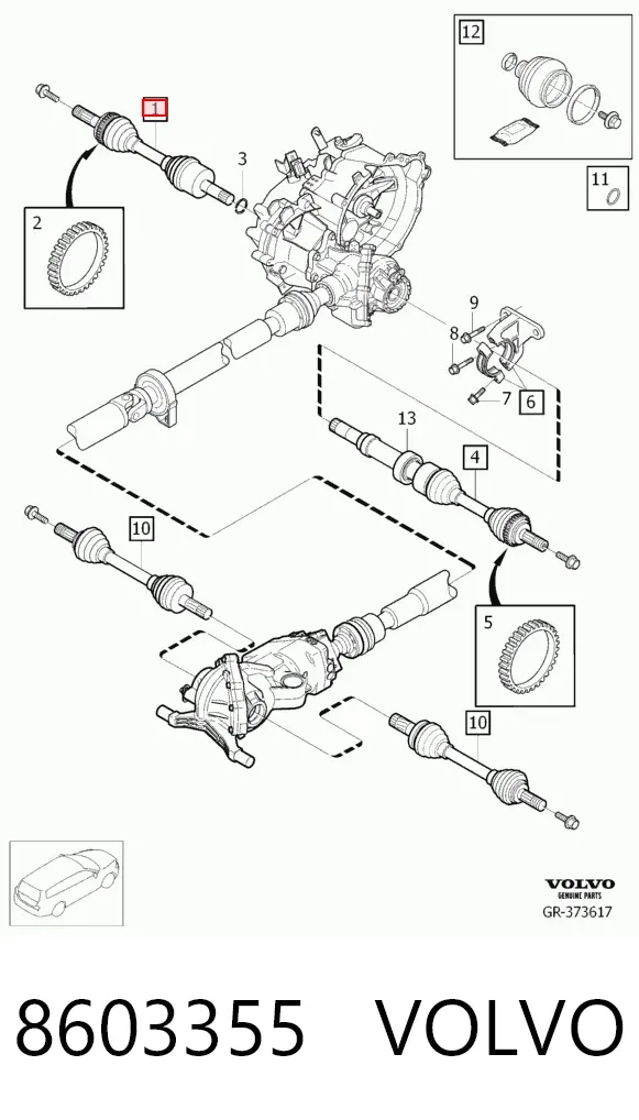  8603355 Volvo