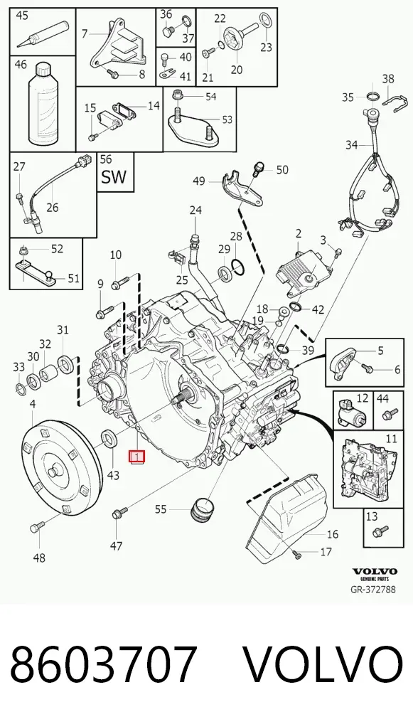 АКПП 8603707 Volvo