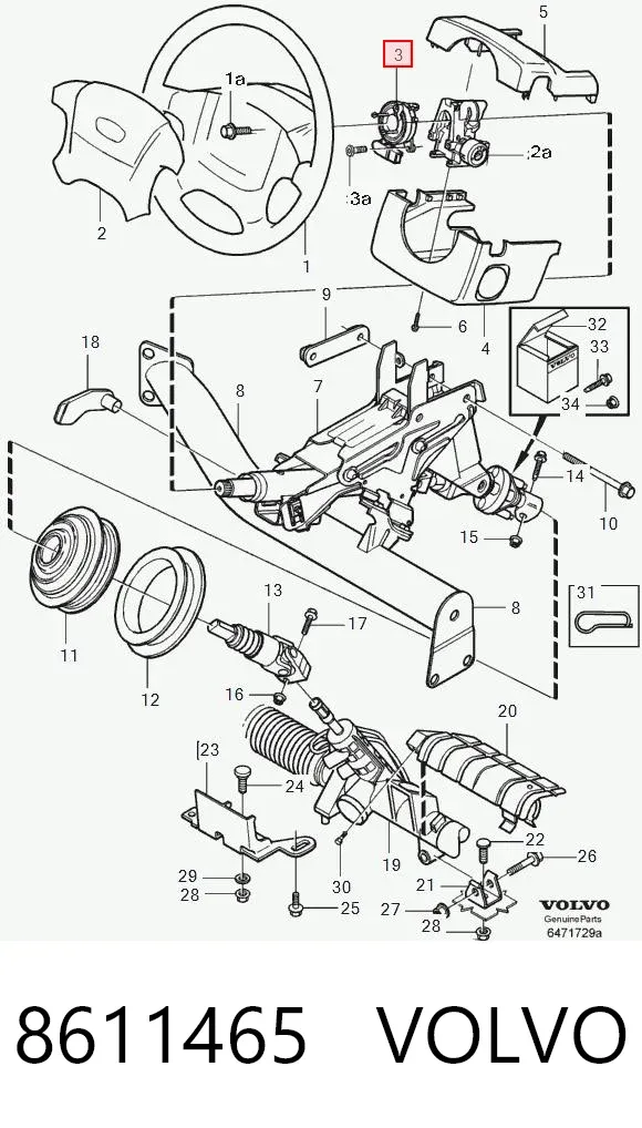  8611465 Volvo