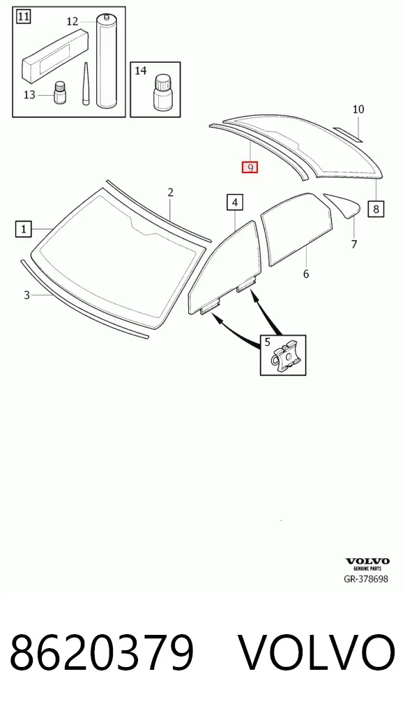  8620379 Volvo