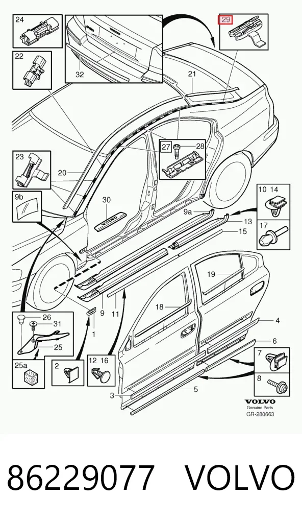  86229077 Volvo