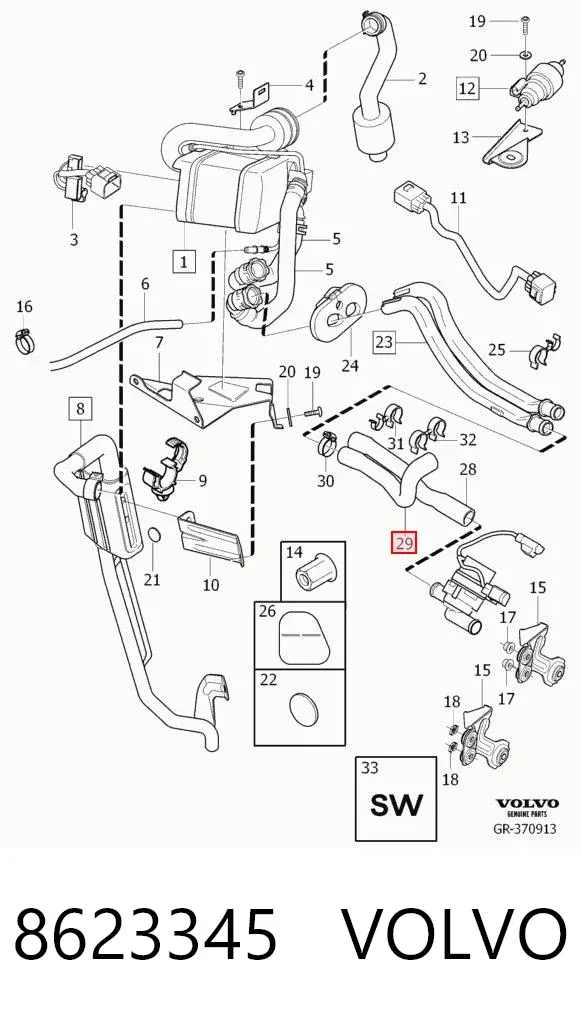  8623345 Volvo