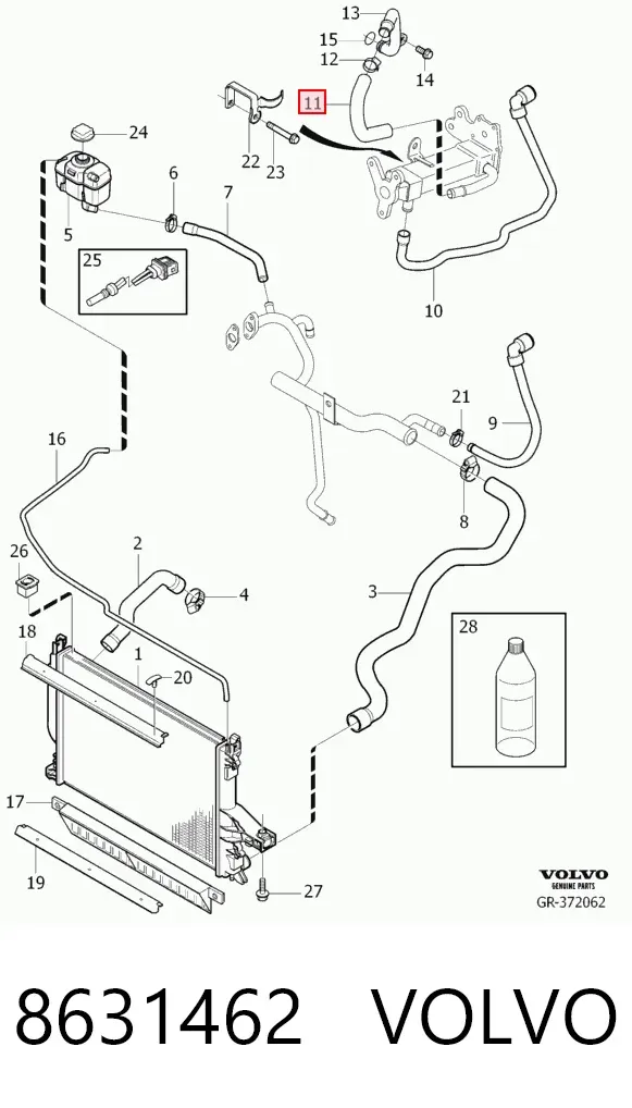  8631462 Volvo