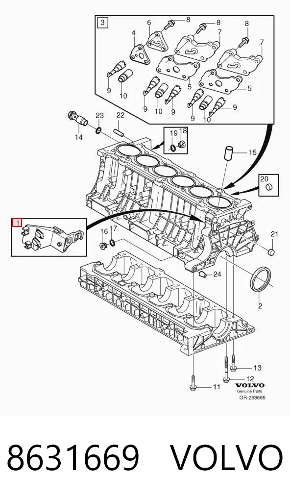  8631669 Volvo