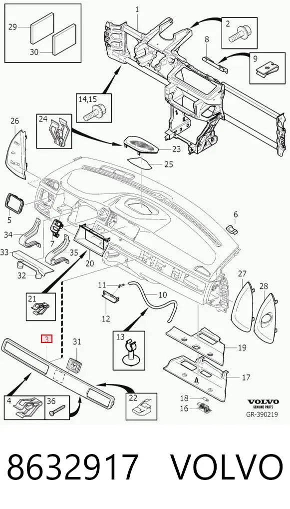  8632917 Volvo