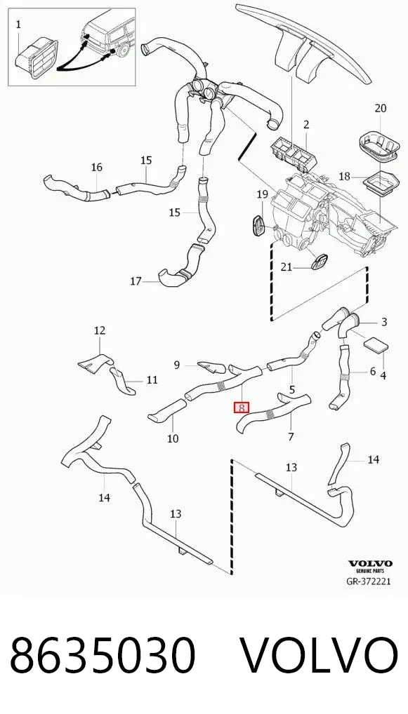  8635030 Volvo