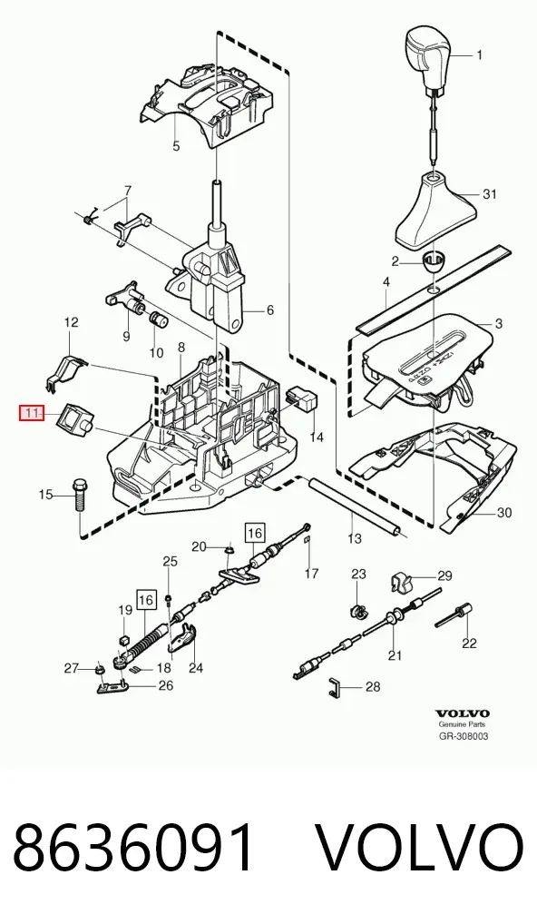  8636091 Volvo