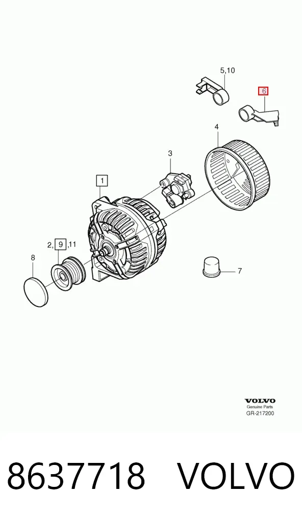  8637718 Volvo