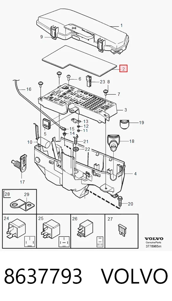  8637793 Volvo