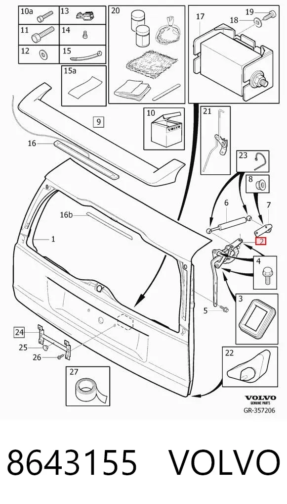  8643155 Volvo