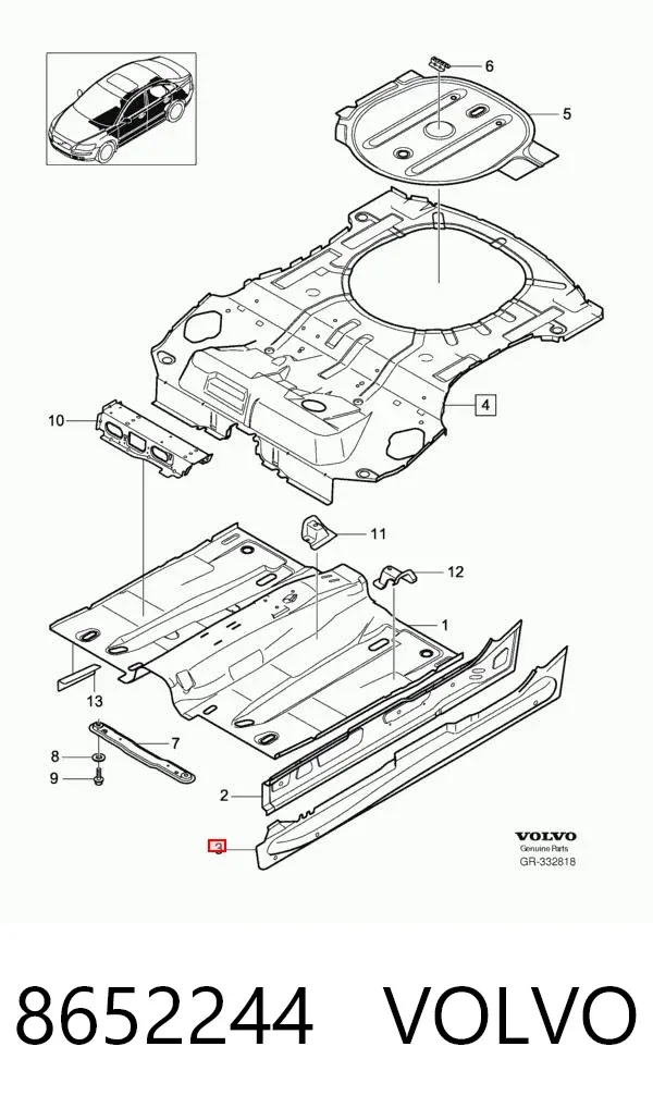  8652244 Volvo