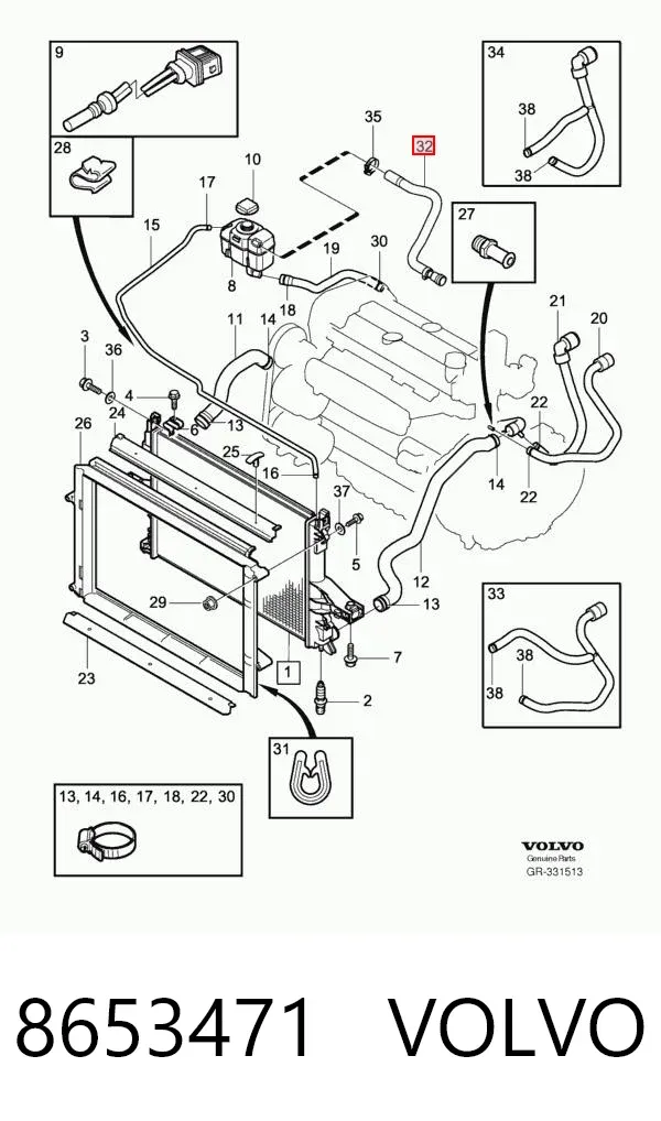  8653471 Volvo