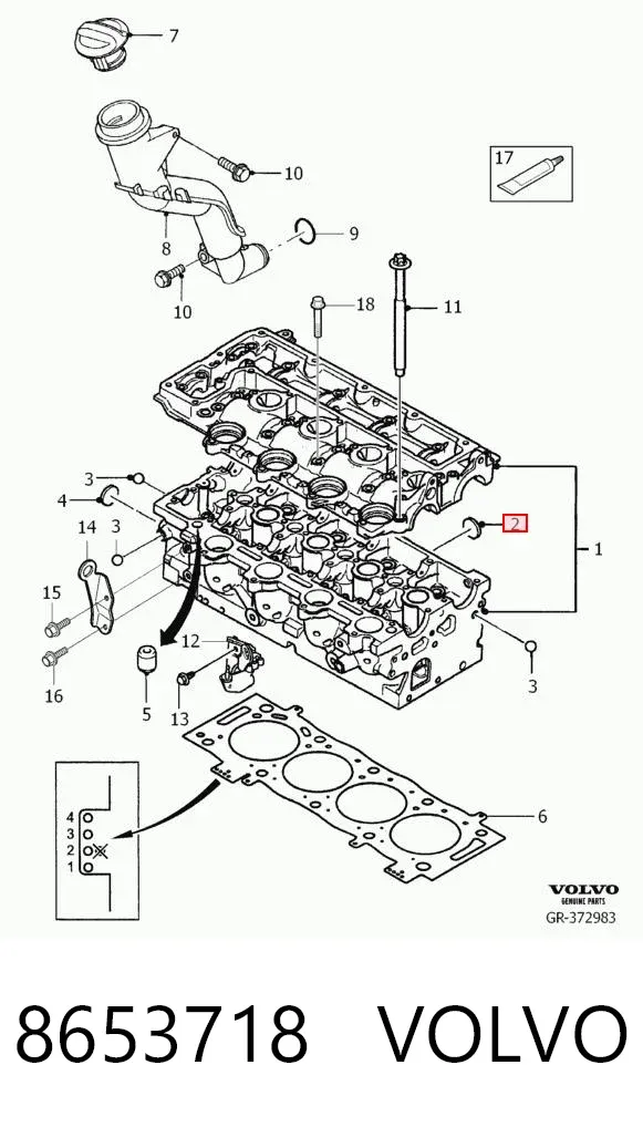  8653718 Volvo