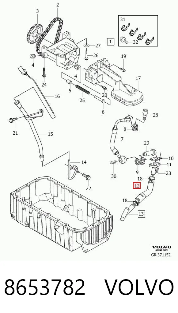  8653782 Volvo