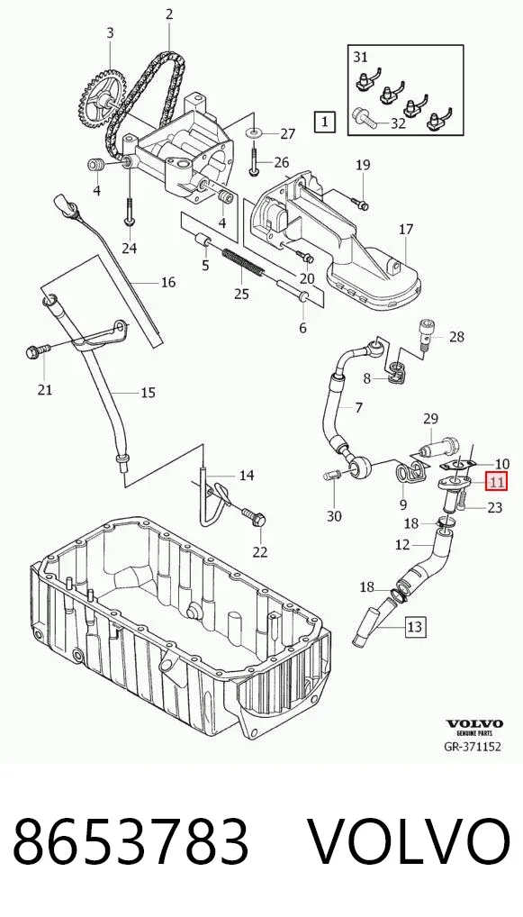  8653783 Volvo