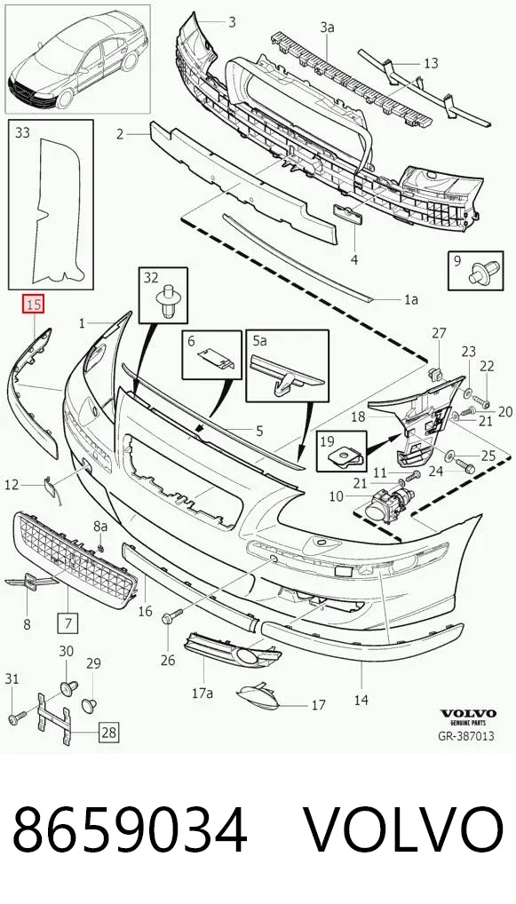  8659034 Volvo