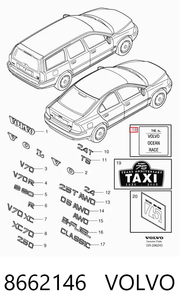 8662146 Volvo