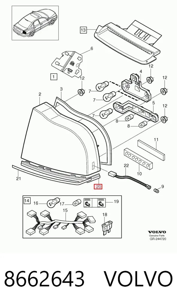  8662643 Volvo