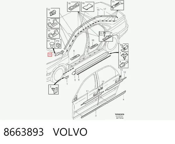  8663893 Volvo