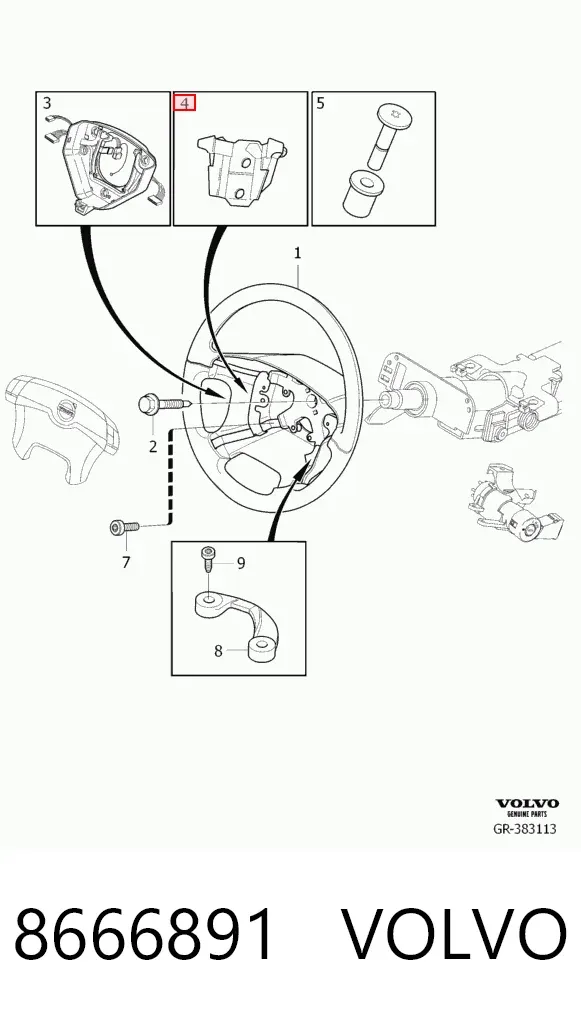  8666891 Volvo