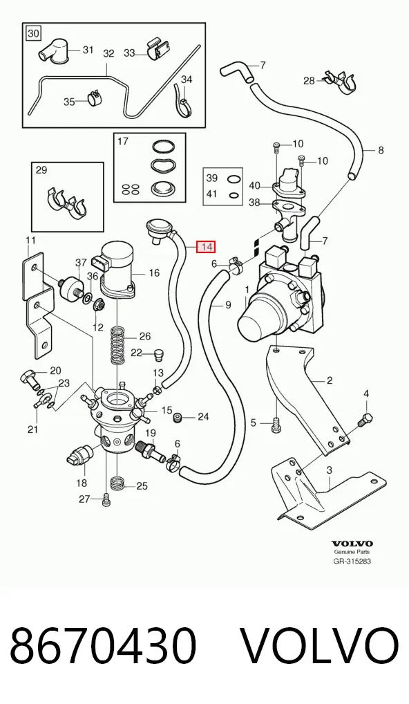  8670430 Volvo