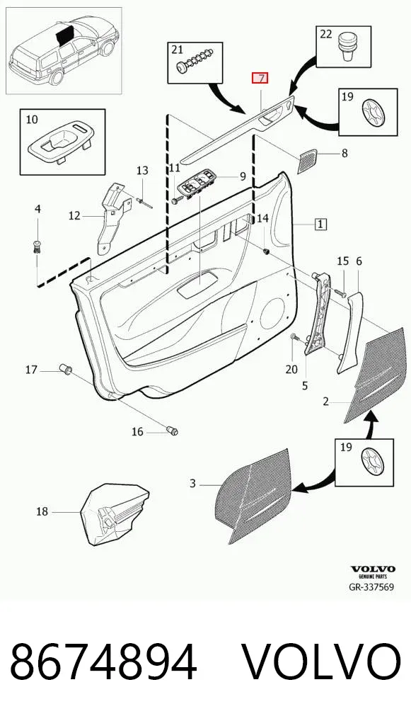  8674894 Volvo