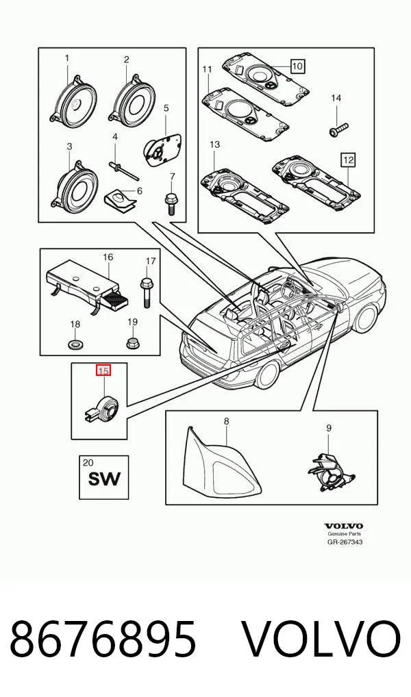  8676895 Volvo