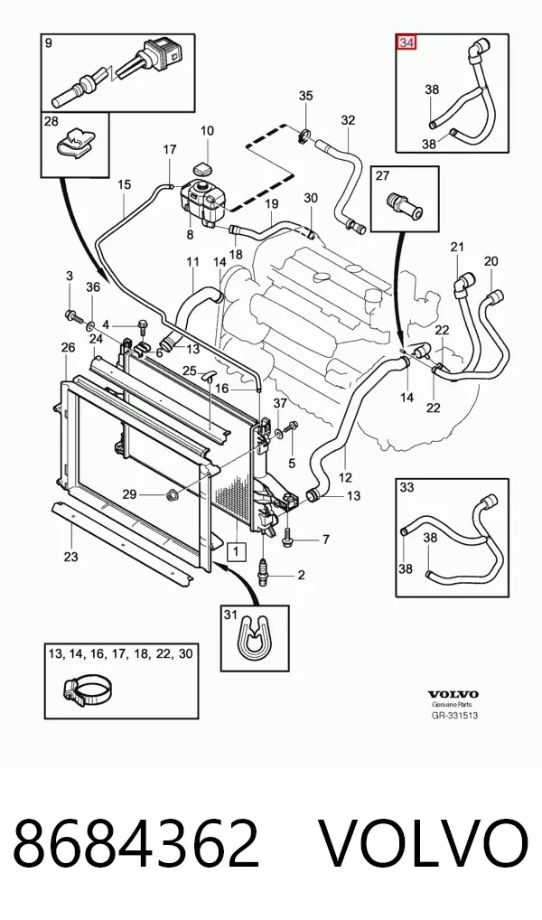  8684362 Volvo