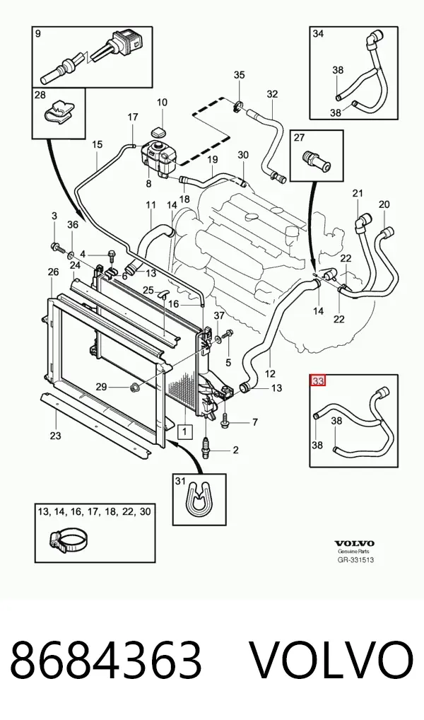  8684363 Volvo