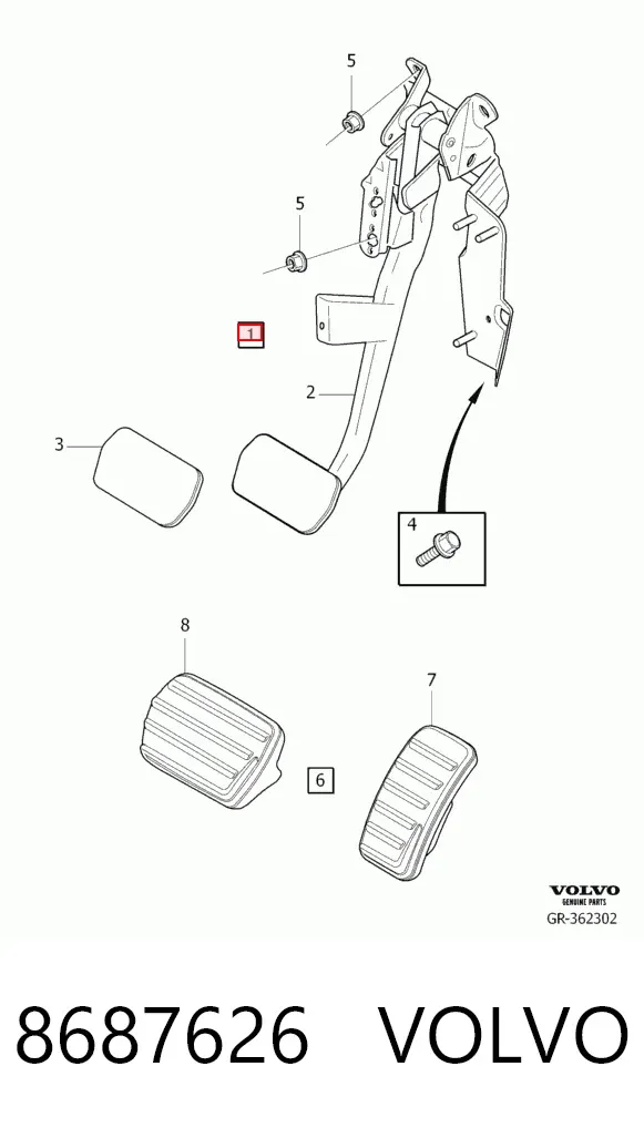  8687626 Volvo