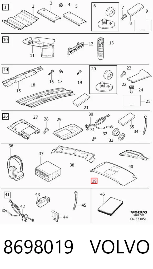  8698019 Volvo