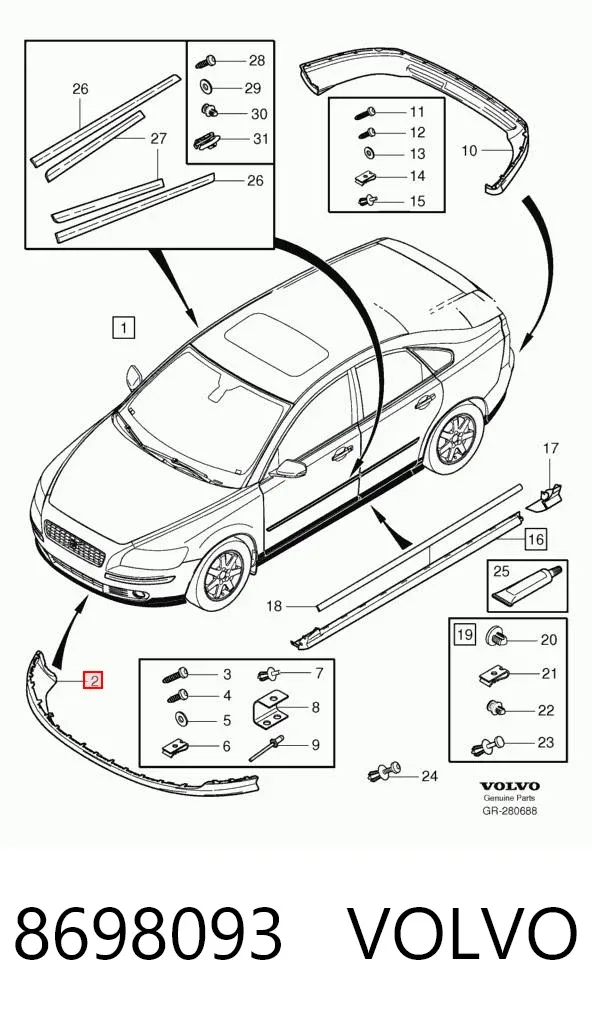  8698093 Volvo