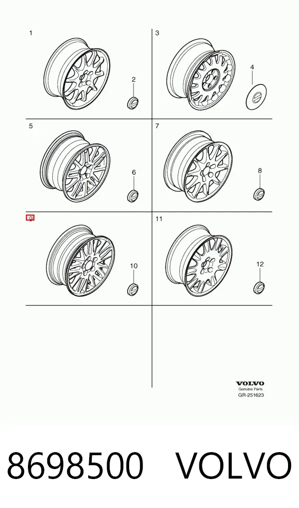  8698500 Volvo