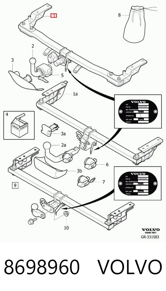 8698960 Volvo