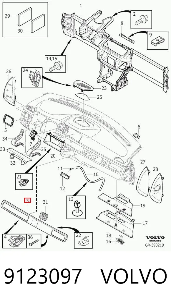  9123097 Volvo