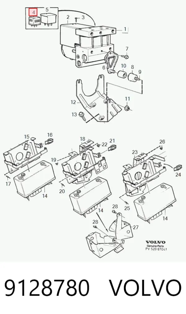  9128780 Volvo