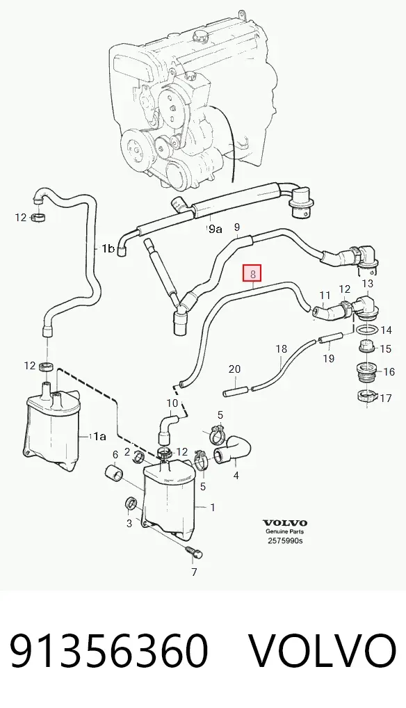  91356360 Volvo